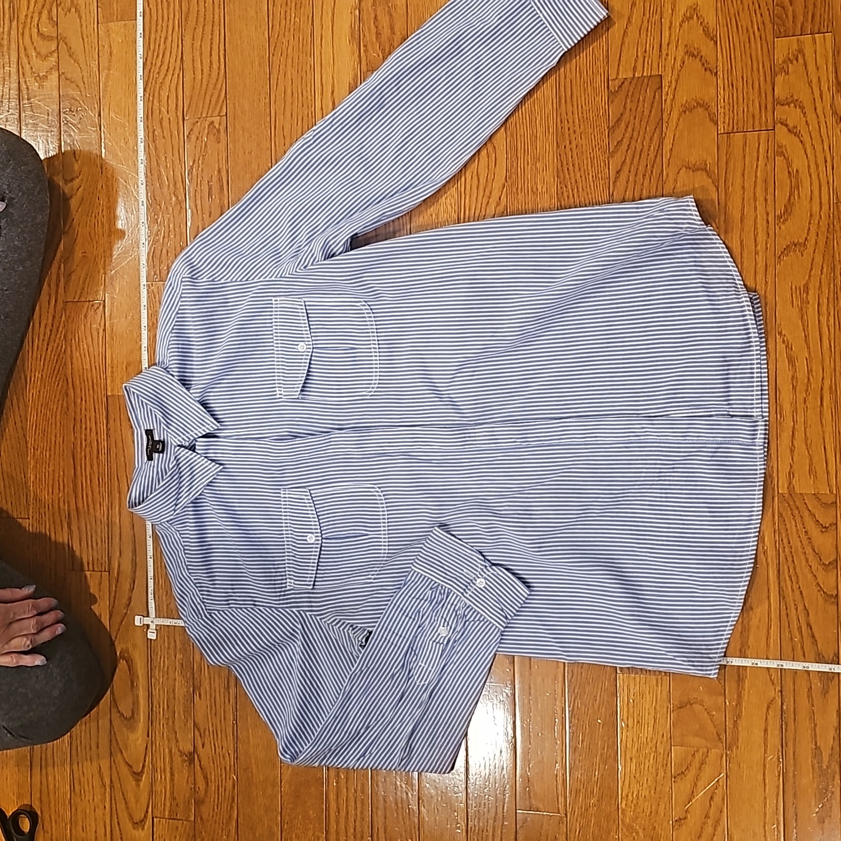 Pinstripe Button Down